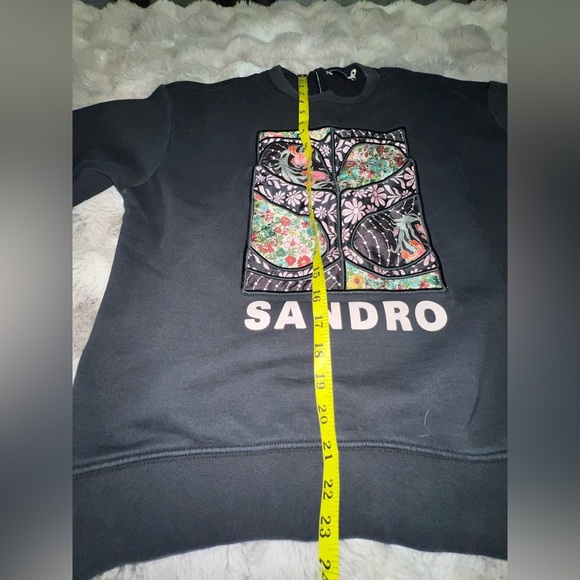Women's Sandro Sweatshirt.Size 1_Small - Picture 9 of 16